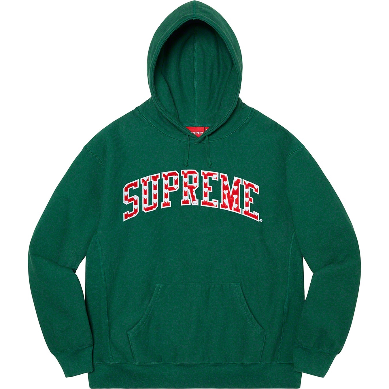 Hearts Arc Hooded Sweatshirt view 8